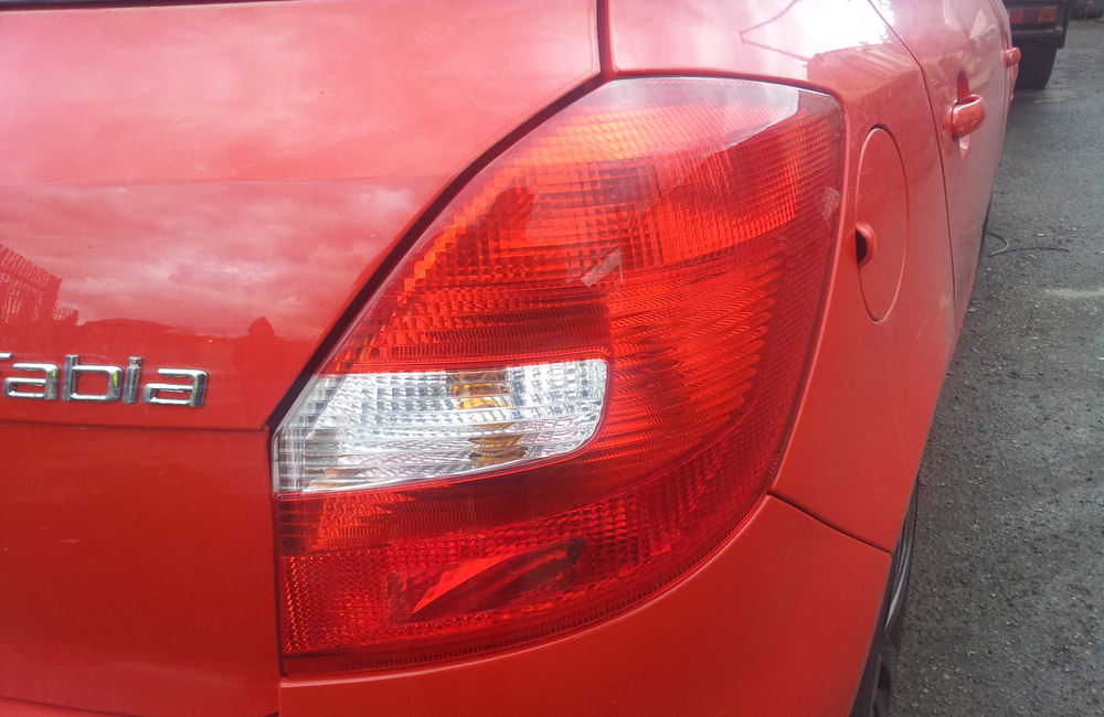 Skoda Fabia VRS DSG Rear Tail Light Drivers